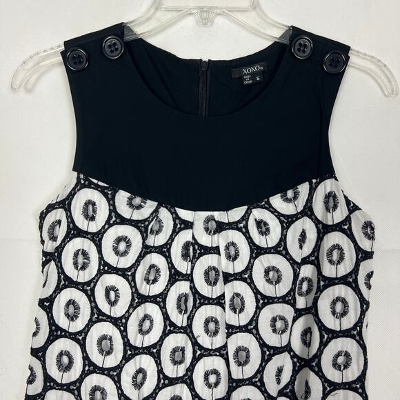 XOXO Dress Juniors 5 Y2K Cotton Embroidered Fairy Boho Retro Dark Cottagecore - Picture 3 of 10
